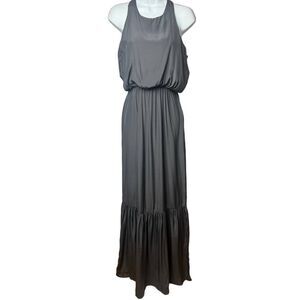 Natalie Deayala Collection Grey Maxi Dress Sz. M